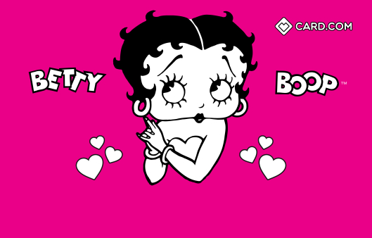 Betty Boop Design Card Com Prepaid Visa Card Card Com