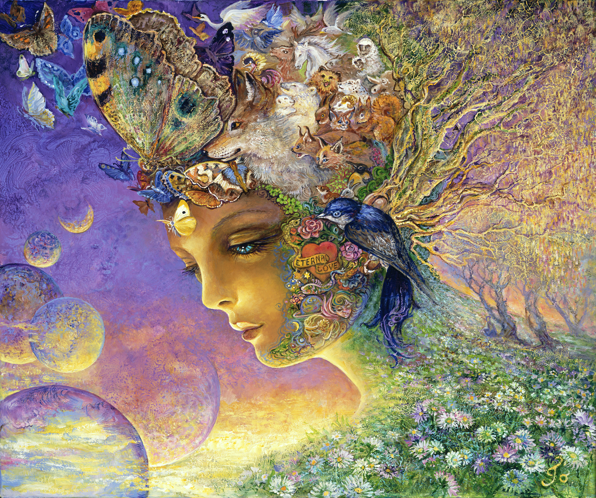 Josephine Wall - Eternal Love