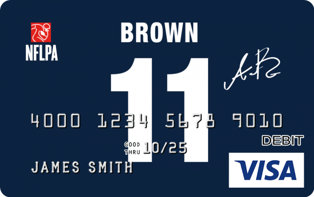 A.J. Brown Design CARD.com Prepaid Visa® Card | CARD.com