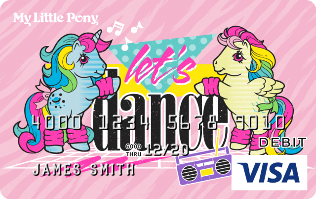 My Little Pony Design CARD.com Prepaid Visa® Card | CARD.com