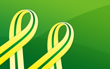 Olive Green Ribbon