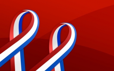 Red White and Blue Ribbon