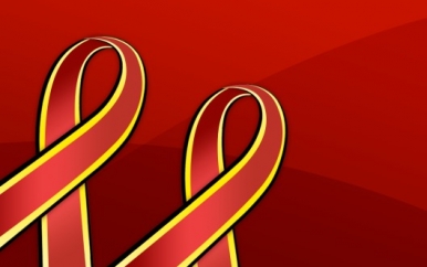 Red with Yellow and Black Stripes Ribbon