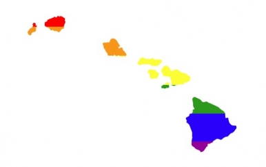 HI Rainbow Flag