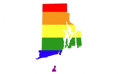 RI Rainbow Flag